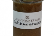 Confit de miel aux noisettes