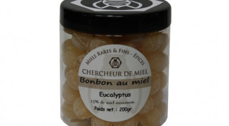 Bonbons au miel saveur eucalyptus