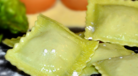 ravioli épinard pécorino