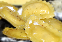 ravioli truffe parmesan