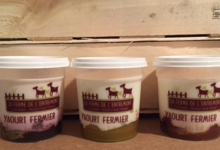 La Ferme de l'Entremont, yaourts fermiers