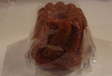 mini-kougelhopf de pain d'épices 