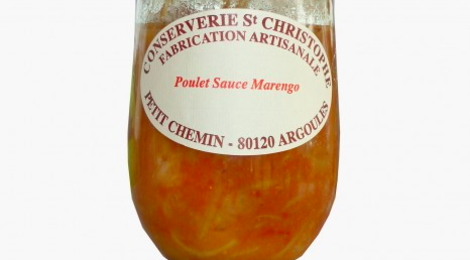 conserverie Saint Christophe, Poulet sauce Marengo