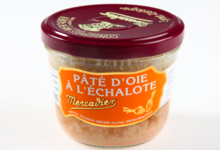 conserverie Mercadier, Pâté d’oie à l’échalote