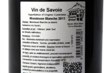 domaine Grisard, mondeuse blanche