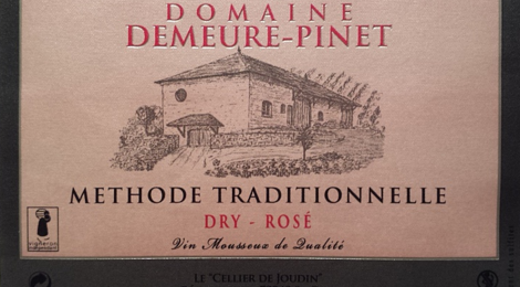 domaine demeure-Pinet, méthode traditionnelle rosé