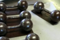 Chocolaterie Artisanale des Bauges, haltères en chocolat