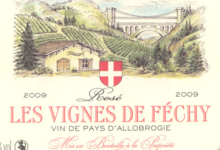 Les Vignes De Fechy, Le Rosé : 60% mondeuse et 40% pinot gamay