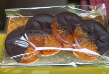 Maître chocolatier Remi Lateltin, oranges confites