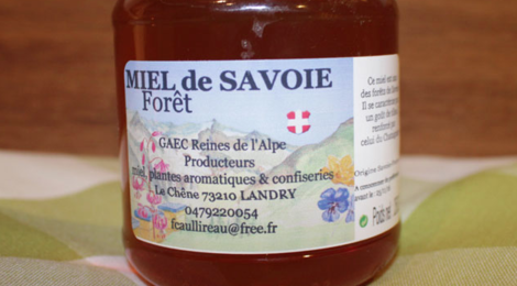 GAEC Reines de l'Alpe, miel de Savoie, forêt