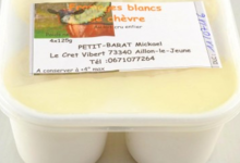 Mickaël Petit Barat, fromages blancs de chèvre