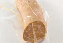 Ferme de Champ Courbe, saucisson cuit au piment