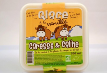Caresse & Caline, glace à la vanille bio