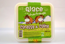 Caresse & Caline, glace chartreuse bio