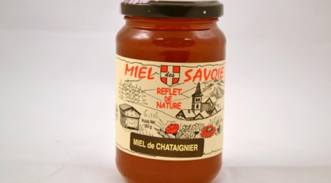 Les butineuses savoyardes, miel de chataignier