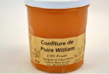 CSV Fruits, confiture poires williams