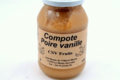 CSV Fruits, compote poire vanille
