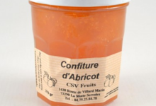 CSV Fruits, confiture d'abricot