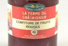 La Ferme Du Chataignier, confiture de fruits trouges