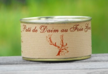ferme de l'argenté, Pâté de daim au foie gras