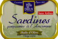 Sardines sans arêtes à l'huile d'olive vierge extra
