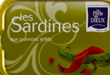 la perle des dieux, Sardines aux poivrons grillés