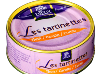 Tartinettes thon carotte et cumin