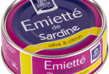 Emietté de sardine, olive et citron