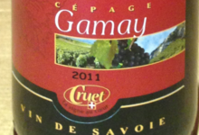 Cave Des Vins Fins De Cruet, Vin de Savoie Rouge Gamay
