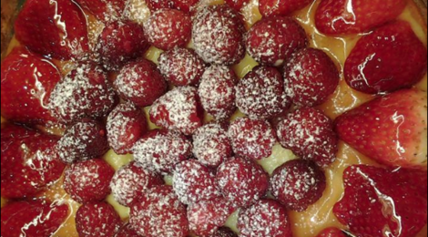 Délices Al'Pains, tarte aux fruits rouges