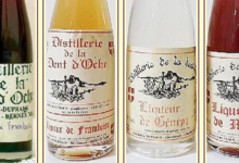 Distillerie de la Dent d'Oche , liqueur de myrtille