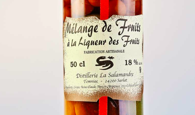 Mélange de Fruits à la Liqueur - Distillerie la Salamandre