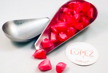 confiserie Lopez, berlingots coquelicot