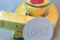 confiserie Lopez, guimauve citron