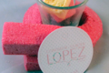 confiserie Lopez, guimauve fraise