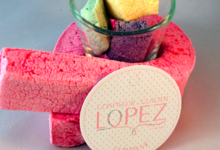 confiserie Lopez, guimauve framboise