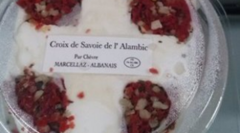Croix de Savoie de l'Alambic au lait cru de chèvre