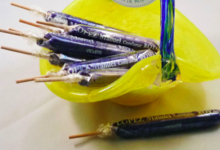 confiserie Lopez, sucette violette