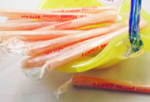 confiserie Lopez, sucre d'orge banane