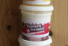 GAEC Le Mont Caly, yaourt fermier fraise