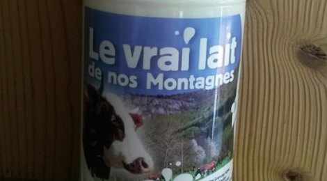 GAEC Le Mont Caly, lait frais entier
