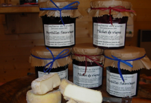 La ferme de Caroline, confiture de myrtilles sauvages