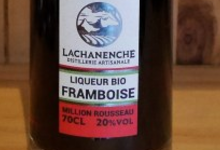 Lachanenche, liqueur de framboise