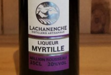 Lachanenche, liqueur de myrtille