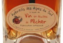 Lachanenche, vin et feuilles de pêcher