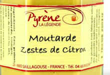 la légende de Pyrène, Moutarde aux zestes de citron