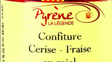 la légende de Pyrène, Cerise & Fraise au miel