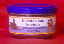 Anchois Roque, Rillettes d'Anchois et Piment d'Espelette