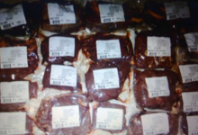 colis de veau et de boeuf