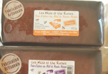 Les mille et une ruches, pain d'épice orange